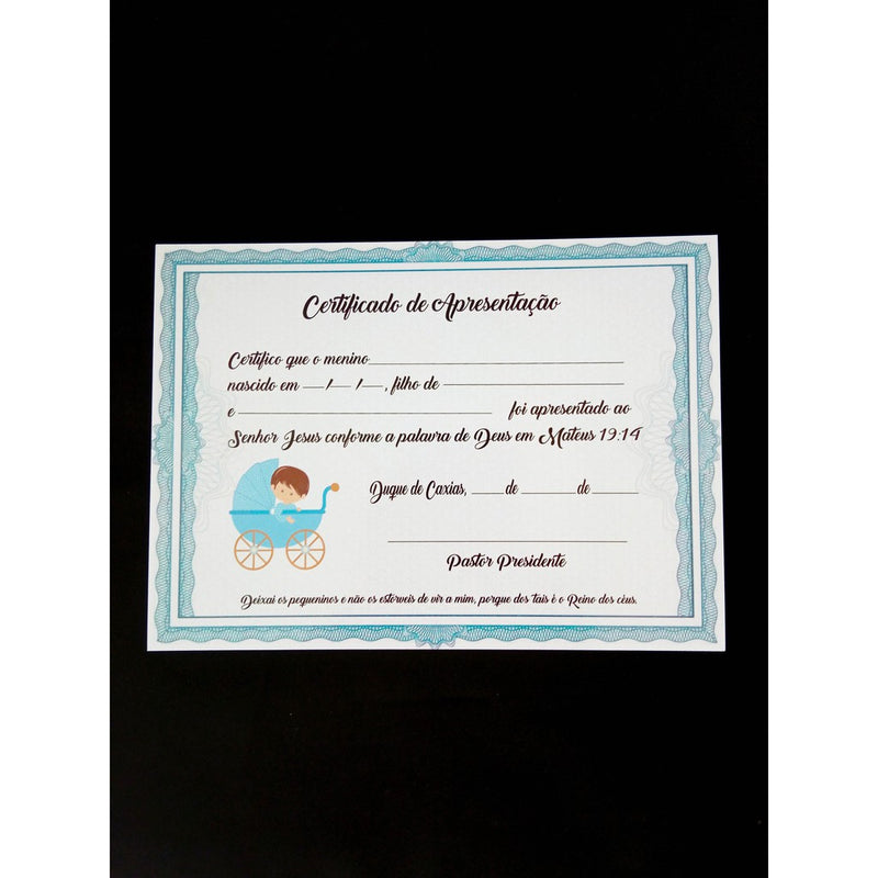 Certificado de Batismo