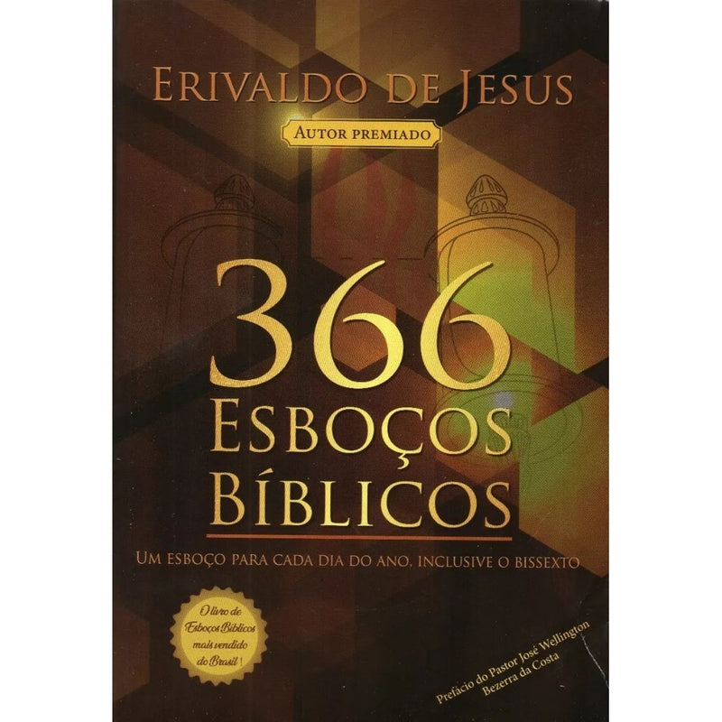 Livro: 366 Esboços Bíblicos - Erivaldo de Jesus